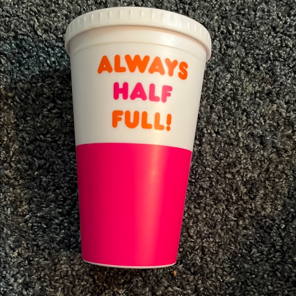 Dunkin travels cup 16oz Soft Touch